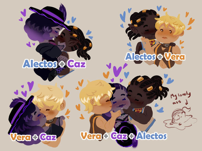 Caz + Vera + Alectos